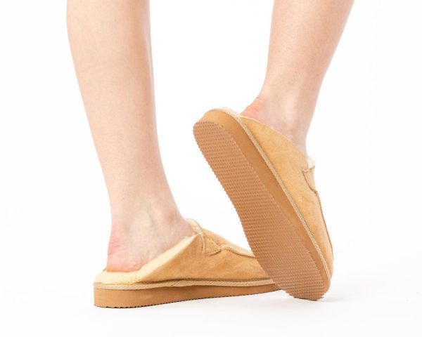 Vachtslipper beige - Afbeelding 2