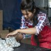 Puur Nepal werkplaats viltpantoffels