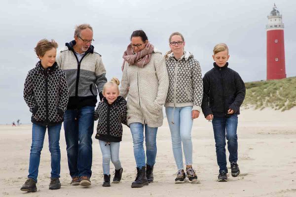 Herenvest ecru, grijs, zwart, brede banen - Afbeelding 4