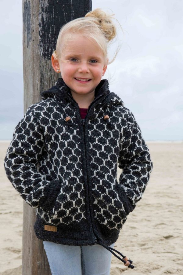 Wollen vest Beehive kids