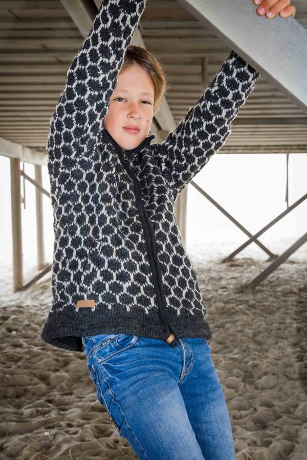 Wollen vest Beehive kids - Afbeelding 4
