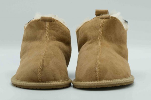 Schapenvacht pantoffel cognackleur - Afbeelding 5