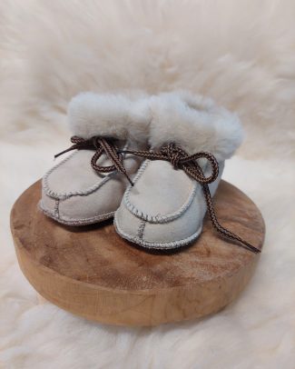 Baby slofje ecru