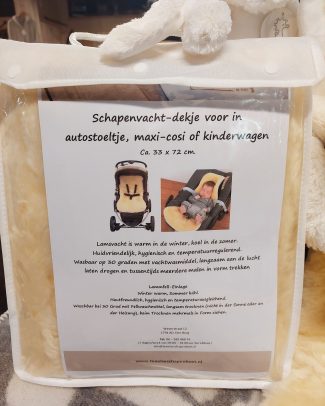 Vachtje voor de maxi-cosi