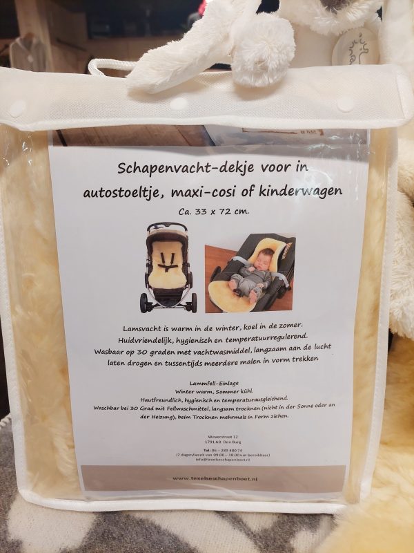 Vachtje voor de maxi-cosi - Afbeelding 2