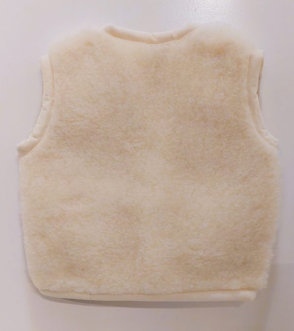 Wollen giletje voor kinderen (bodywarmer) - Afbeelding 4