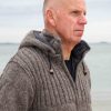 Vest ribbel bruin Puur Nepal-Texelse Schapenboet-wolwinkel Texel-Schapenboet op Texel-Shakaloha