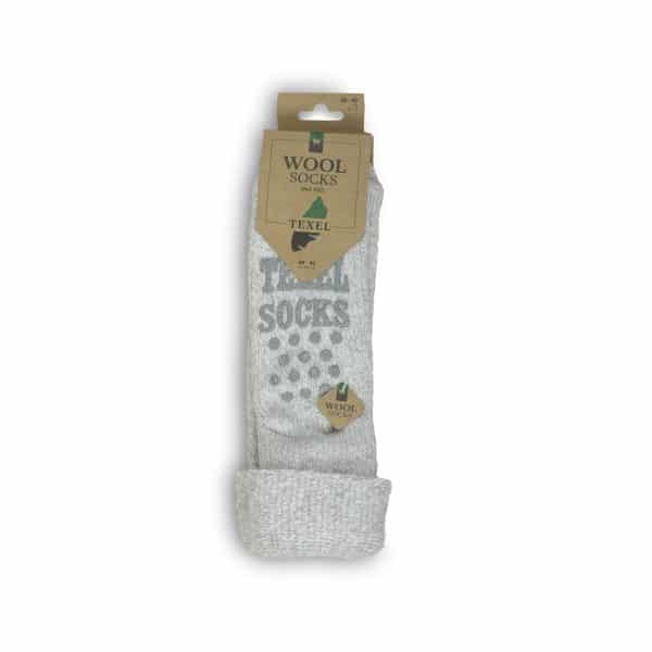 Texel Socks wollen huissokken met antislip (ABS) div kleuren. - Afbeelding 3