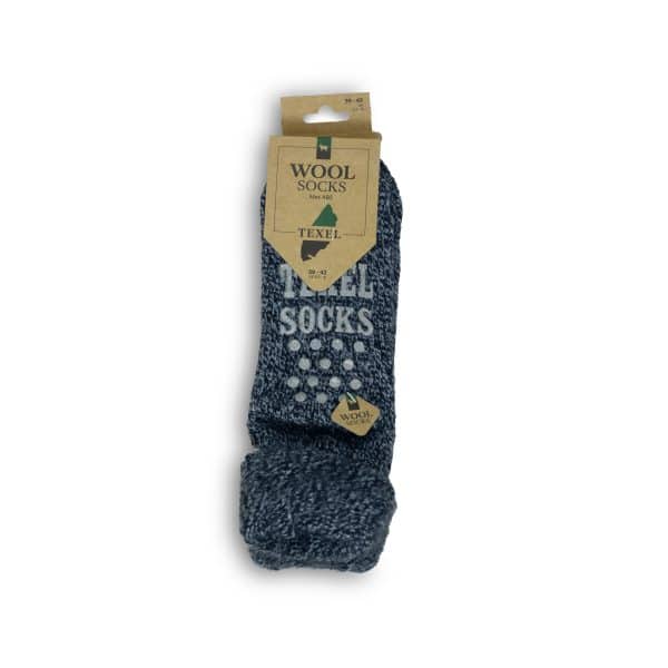Texel Socks wollen huissokken met antislip (ABS) div kleuren. - Afbeelding 3