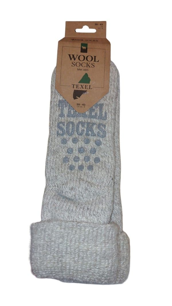 Texel Socks wollen huissokken met antislip (ABS) div kleuren. - Afbeelding 5